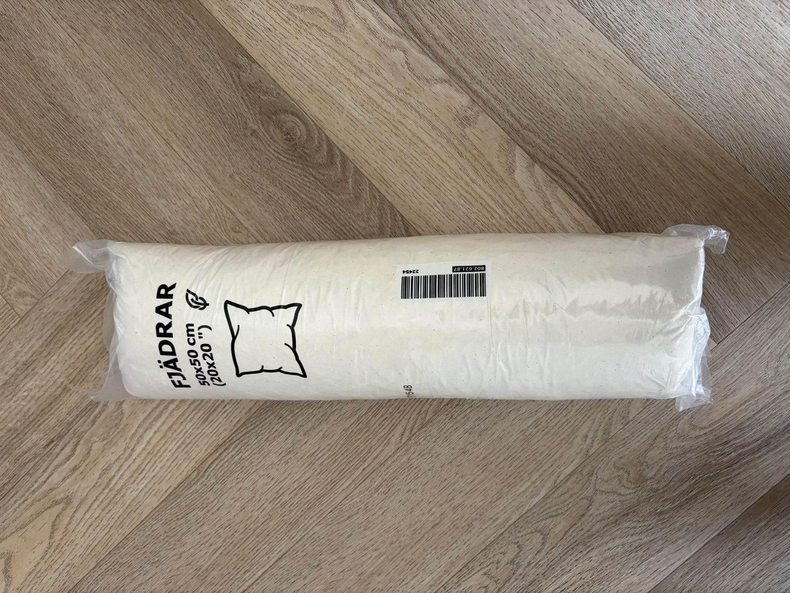 IKEA FJÄDRAR binnenkussen 50x50 cm, Ophalen, Inclusief binnenkussen, Wit, IKEA