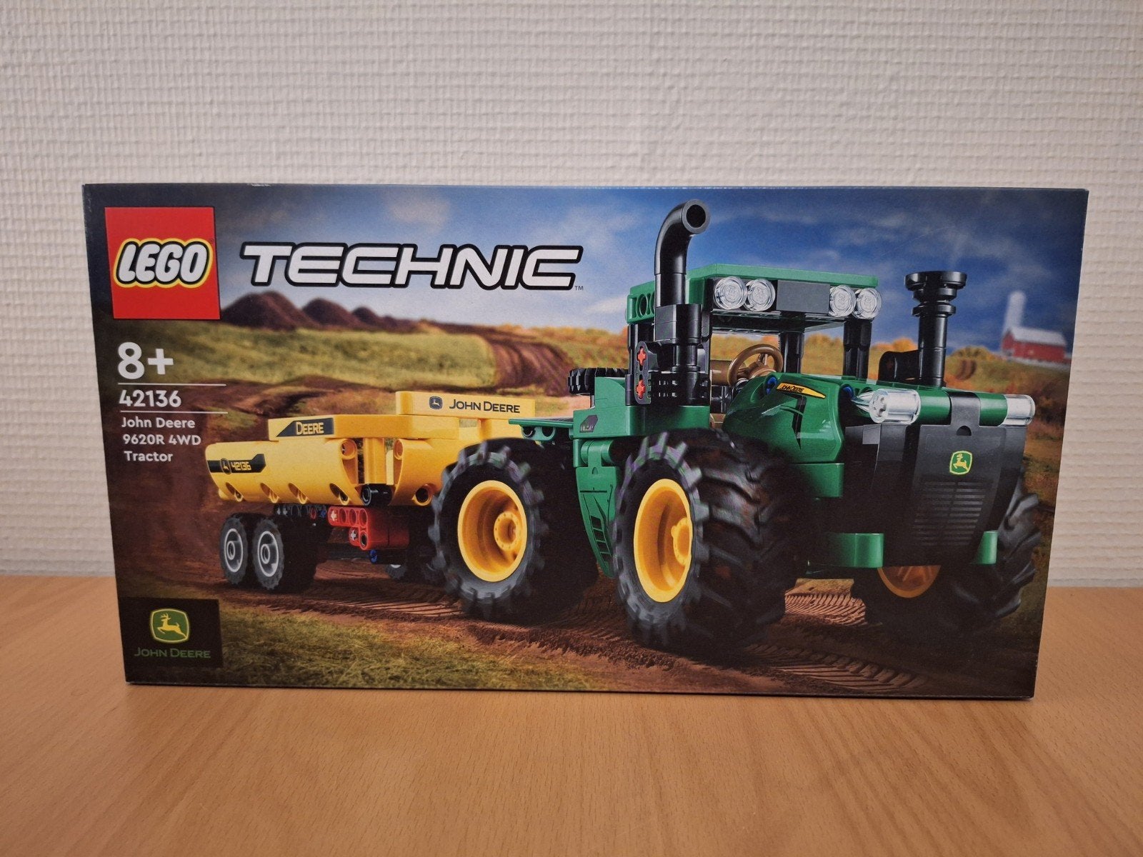 LEGO Technic 42136 John Deere 9620R 4WD Tractor, Ophalen of Verzenden, Nieuw