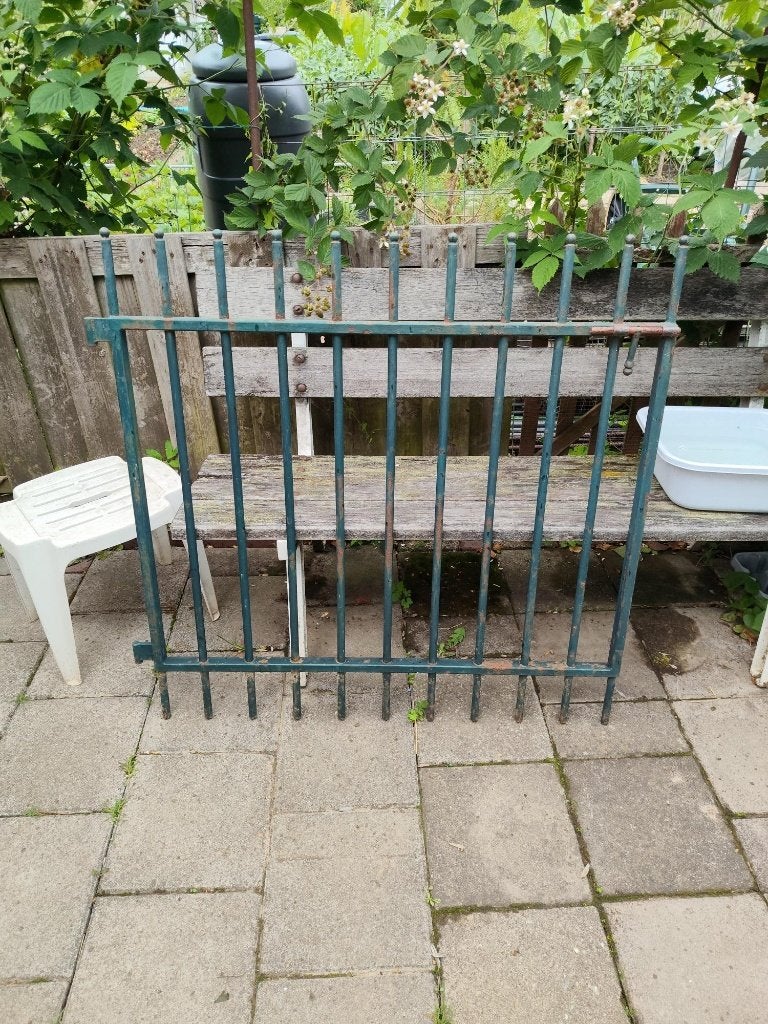 tuinhek, Ophalen, Gebruikt, IJzer, Tuinhek
