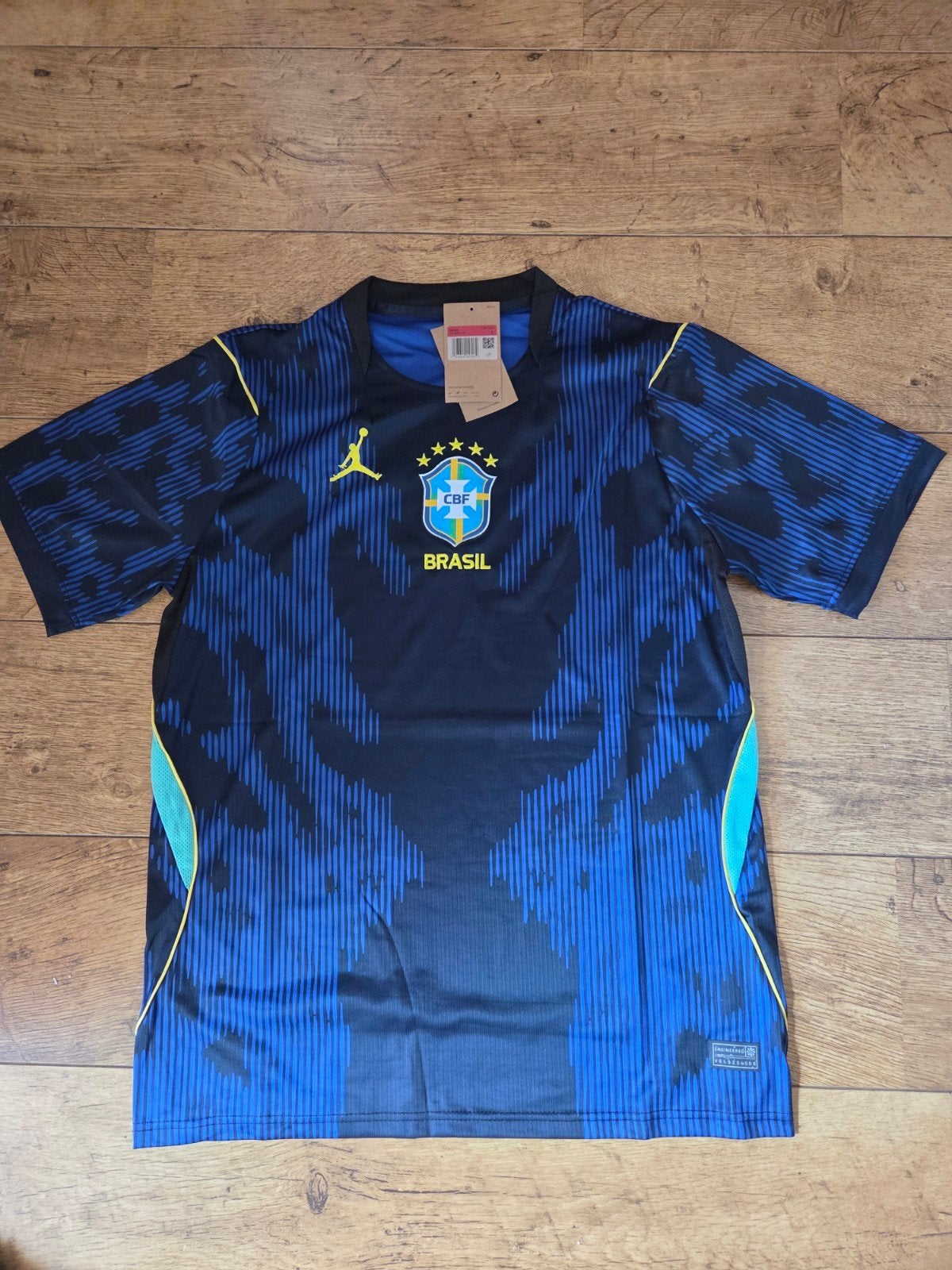 Brazil shirt maat L, Ophalen, Nieuw, Maat 52/54 (L), Blauw
