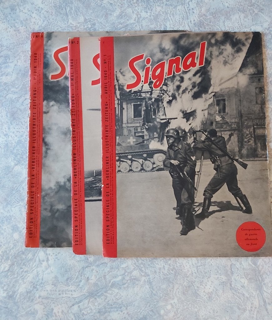 Signaal Signal Duitsland Hitler 1940 Invasie Luftwaffe Krieg, Verzenden, 1940 tot 1960, Buitenland, Tijdschrift
