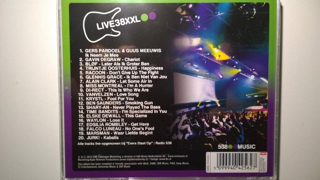 Live38XXL, Ophalen of Verzenden, Zo goed als nieuw, Pop
