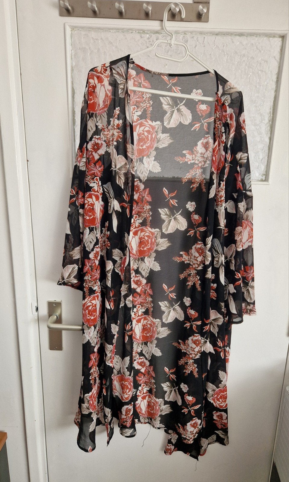 Kimono 5XL, Zwart, Maat 46/48 (XL) of groter, Ophalen of Verzenden, Zo goed als nieuw