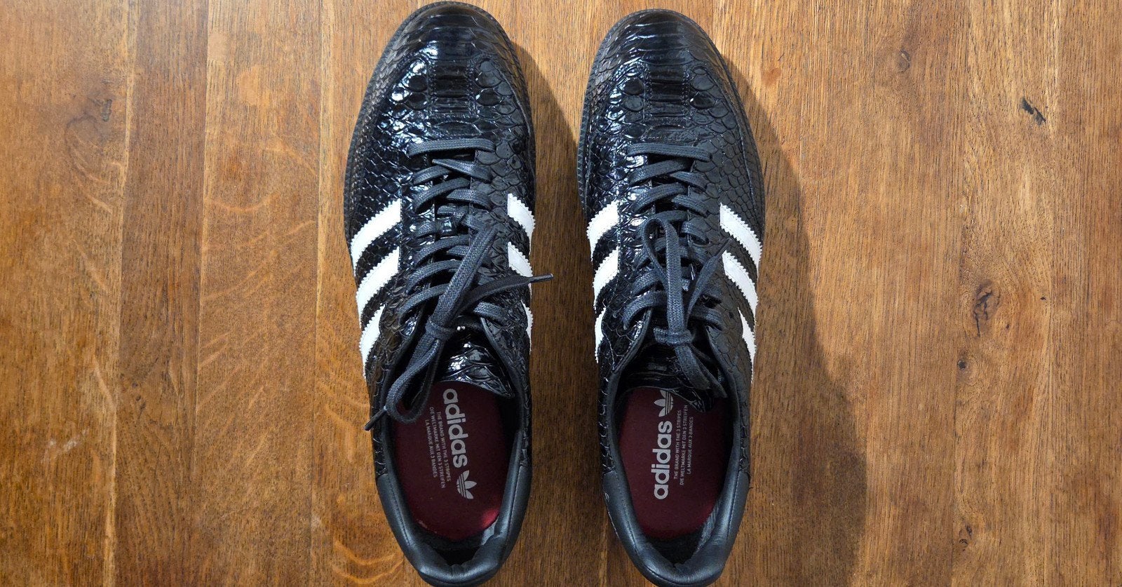 Adidas Samba OG Made in Italy Black Croc / Snakeskin, Kleding | Heren, Schoenen, Zwart, Ophalen of Verzenden, Adidas, Sneakers of Gympen