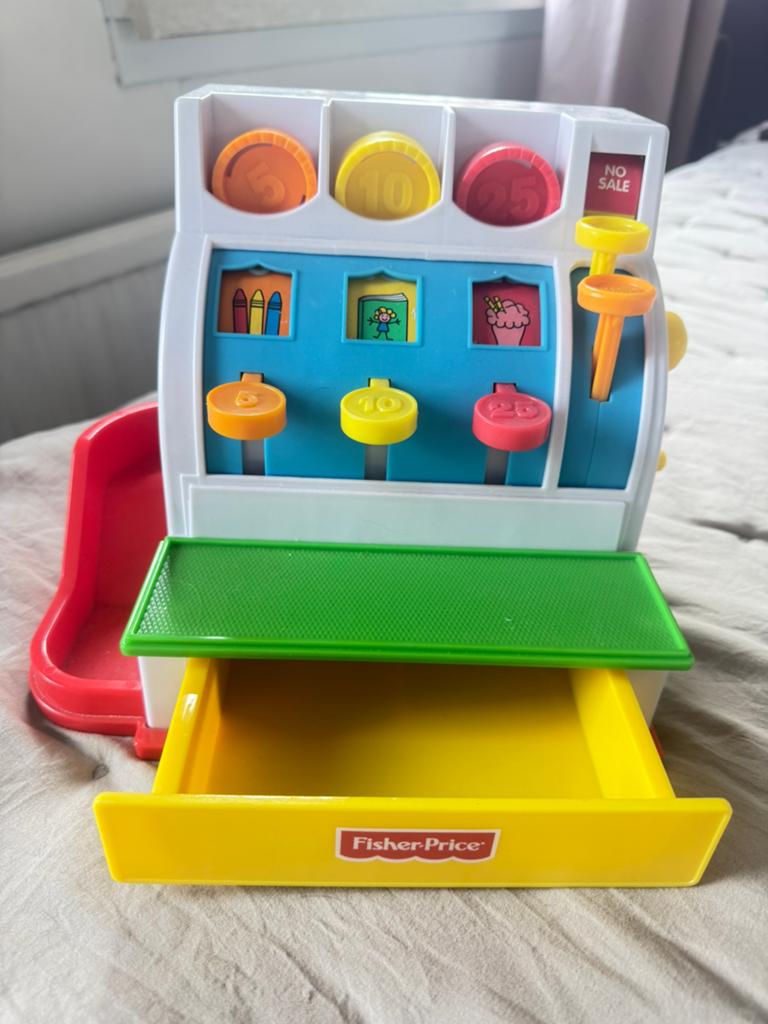 Fisher-Price Kassa Speelgoed, Ophalen, Gebruikt, Jongen of Meisje