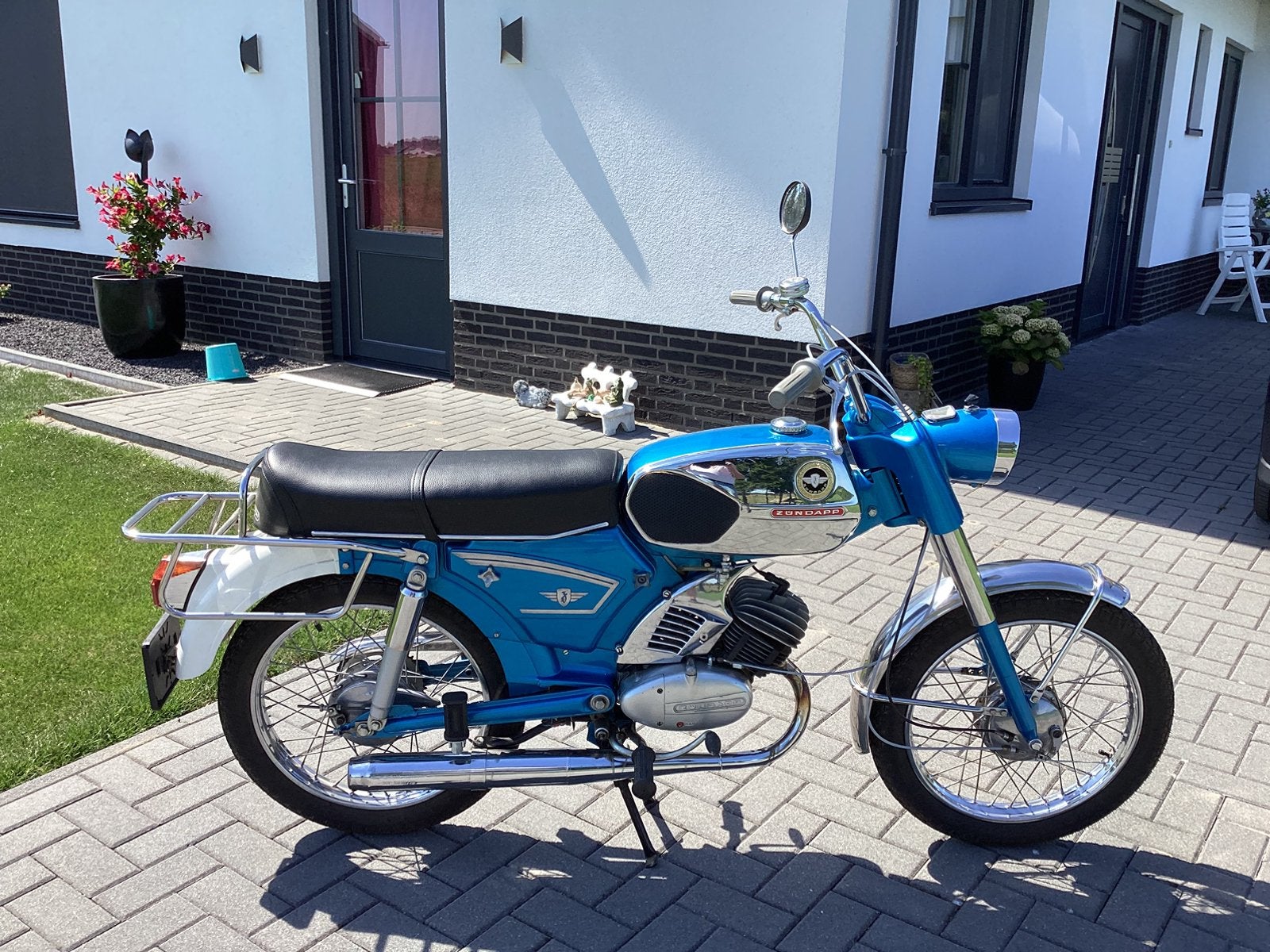 Tekoop zundapp blauw met kenteken, Ophalen, Gebruikt, Overige modellen