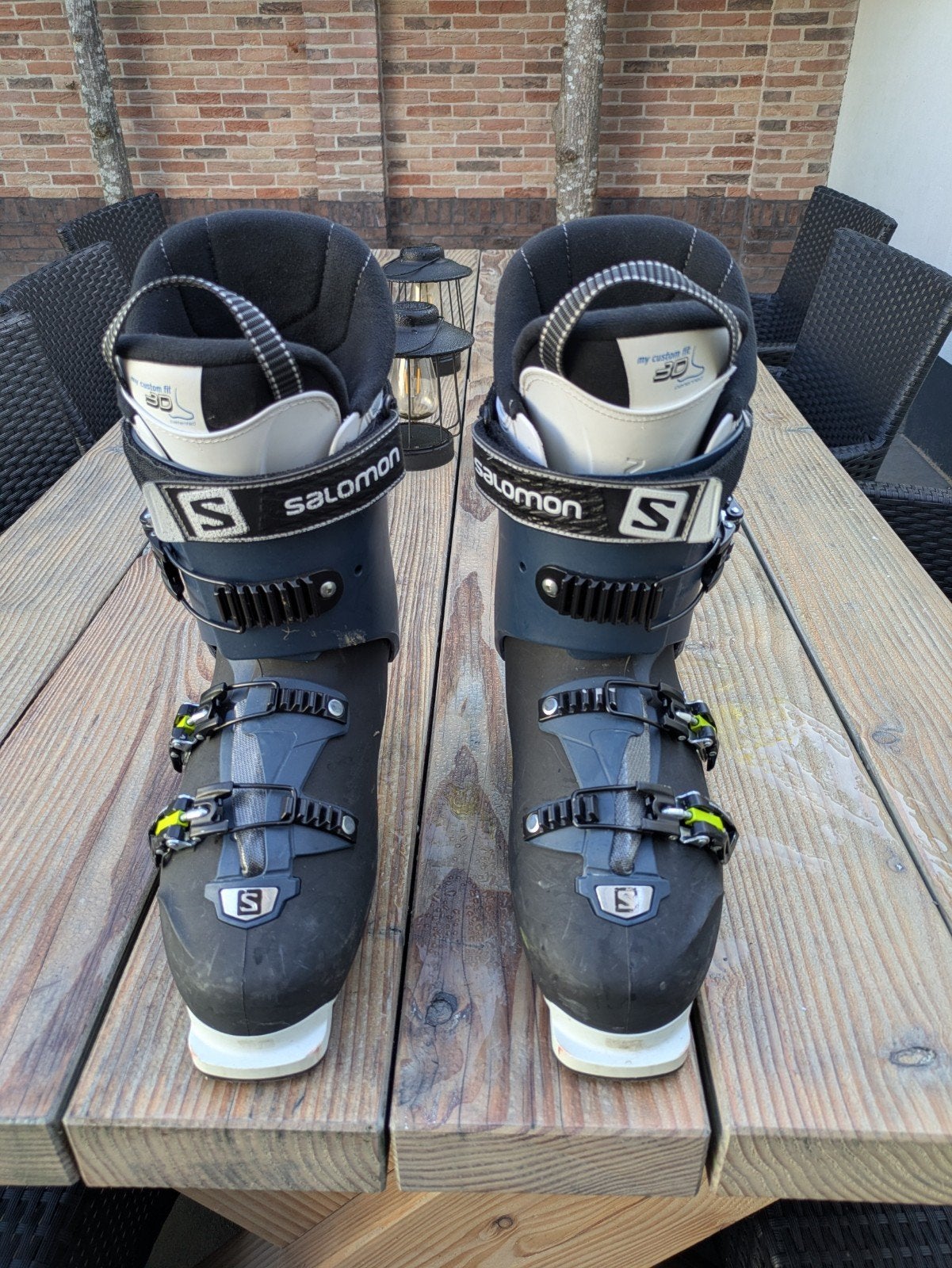 Salomon Quest Pro X100 skischoenen maat 29, Sport en Fitness, 160 tot 180 cm, Gebruikt, Schoenen, Skiën