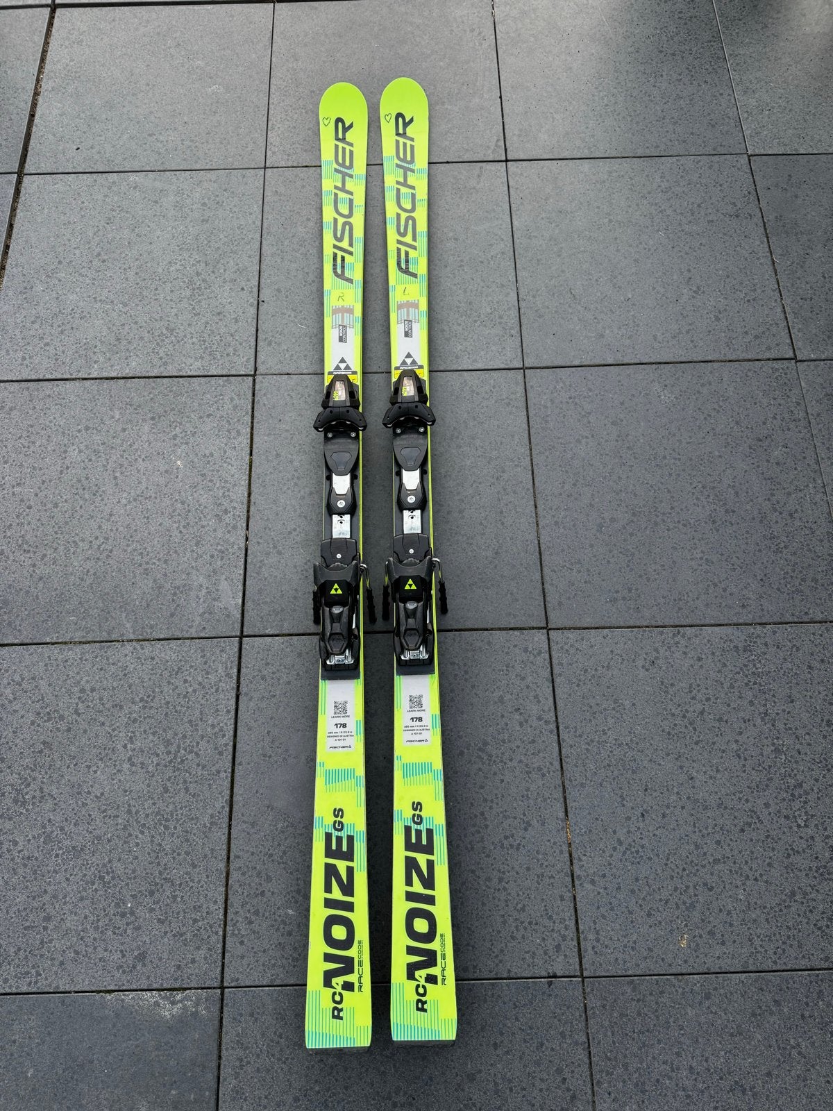 Fischer RC4 Noize GS 178 jr met Z11 binding - Zeer goede sta, Ophalen, 160 tot 180 cm, Carve, Skiën