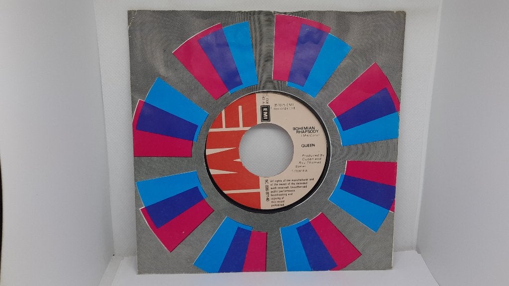 Queen – Bohemian Rhapsody 7' Inch Single Plaat, Gebruikt, 7 inch, Ophalen of Verzenden, Rock en Metal