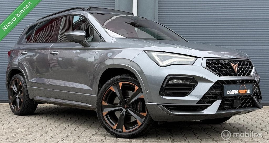 CUPRA Ateca 2.0 TSI 4DRIVE Kuipstoel/Pano.dak/Trekhaak/Virit, Auto's, Cupra, Automaat, Gebruikt, 4 cilinders, Automatische klimaatregeling