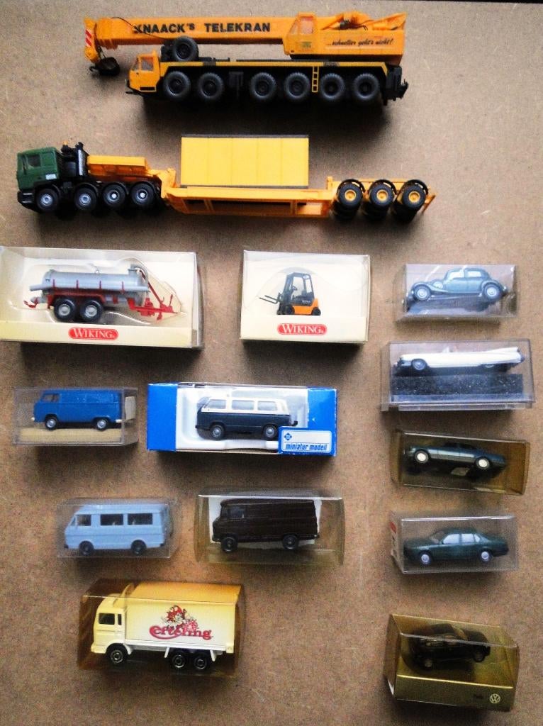 modelauto's 1:87, Hobby en Vrije tijd, Modelauto's | 1:87, Zo goed als nieuw, Auto, Overige merken, Ophalen