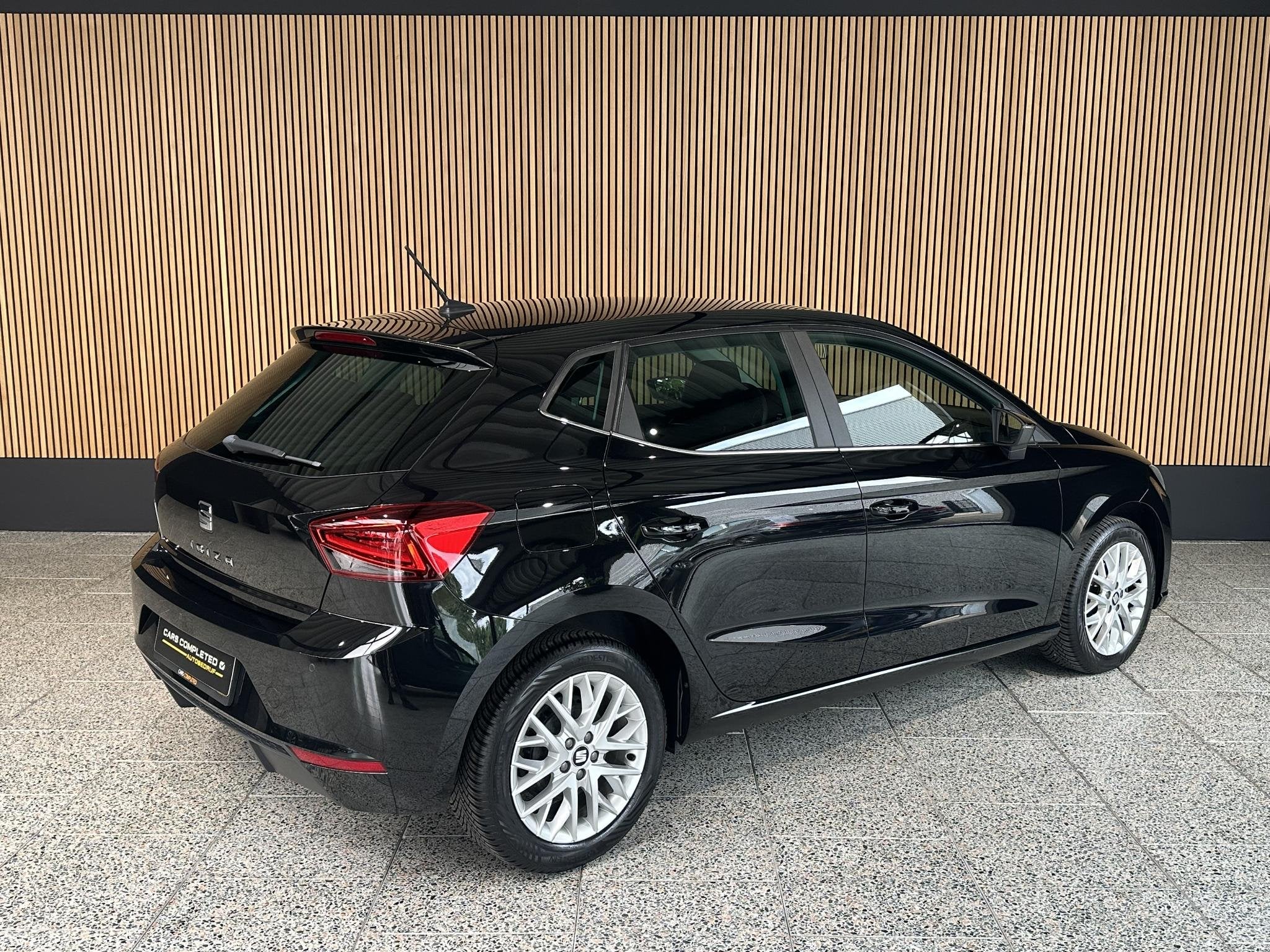 SEAT Ibiza 1.0 TSI Style Business Intense NL auto | Carplay, Auto's, Stof, Gebruikt, Euro 6, 95 pk