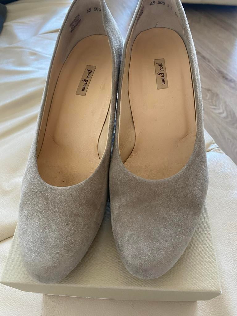 Paul Green Lichtbeige Pumps - Maat 7 - Zo goed als nieuw, Verzenden, Zo goed als nieuw, Beige, Pumps