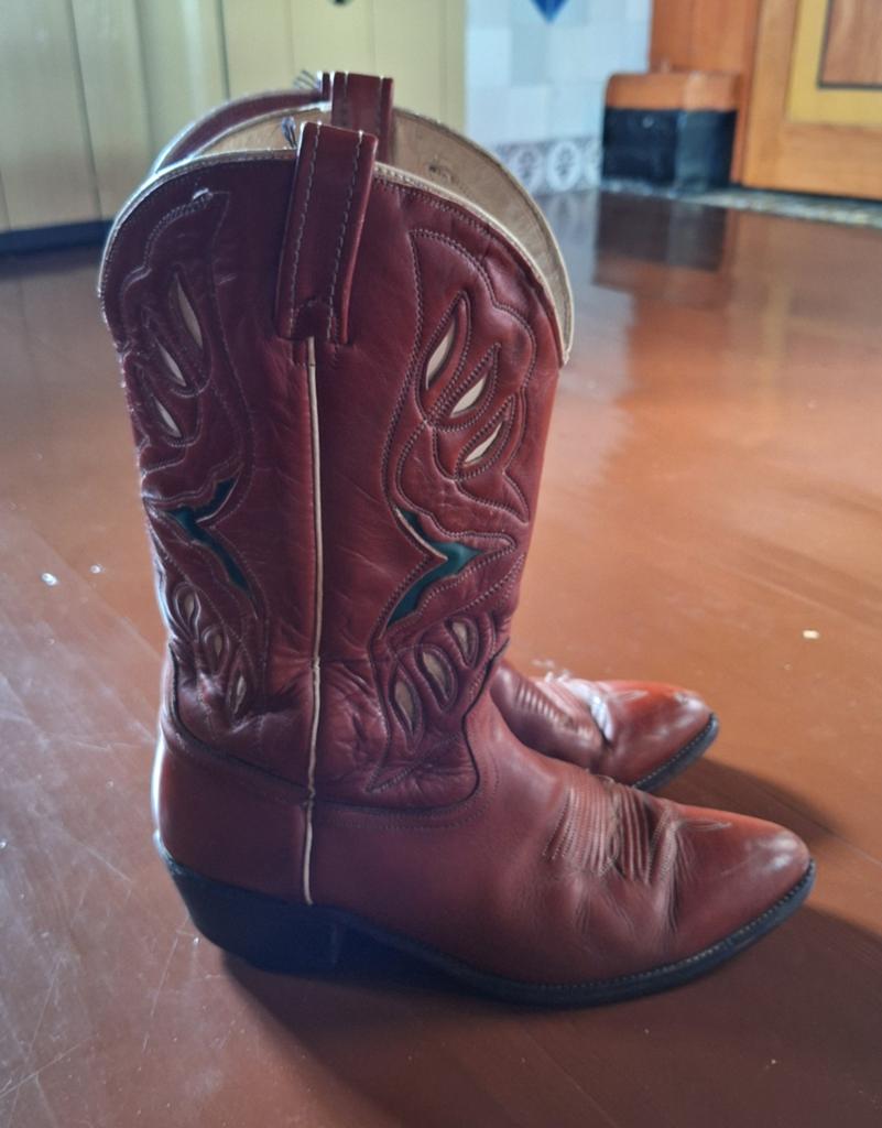 Vintage western laarzen 43/44, Ophalen of Verzenden