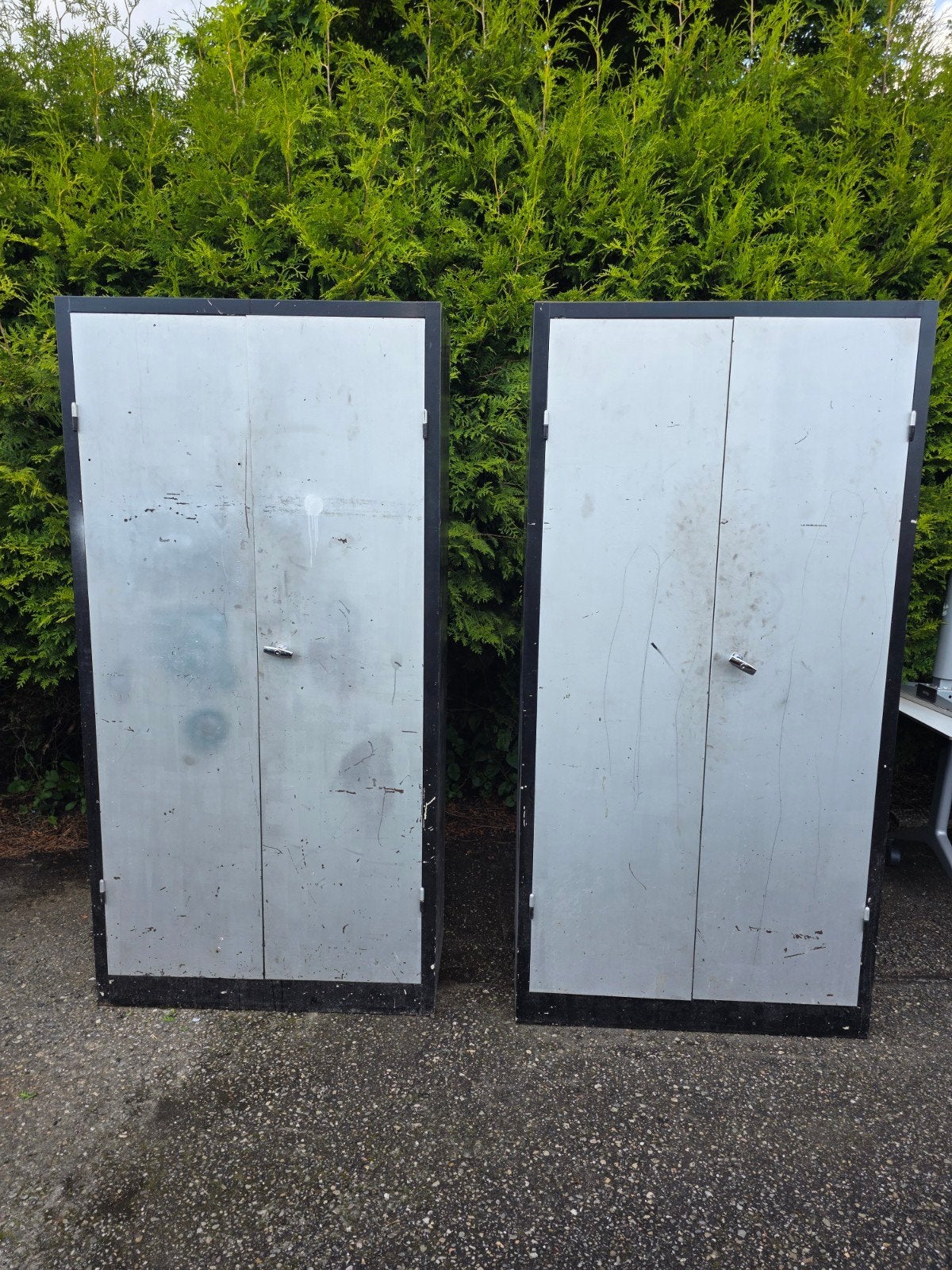 Diverse metalen kasten - lockers, schuifdeurkasten, Ophalen of Verzenden
