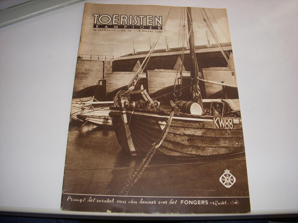 ANWB Toeristen Kampioen maart 1938, Ophalen of Verzenden, Zo goed als nieuw, Wetenschap en Natuur