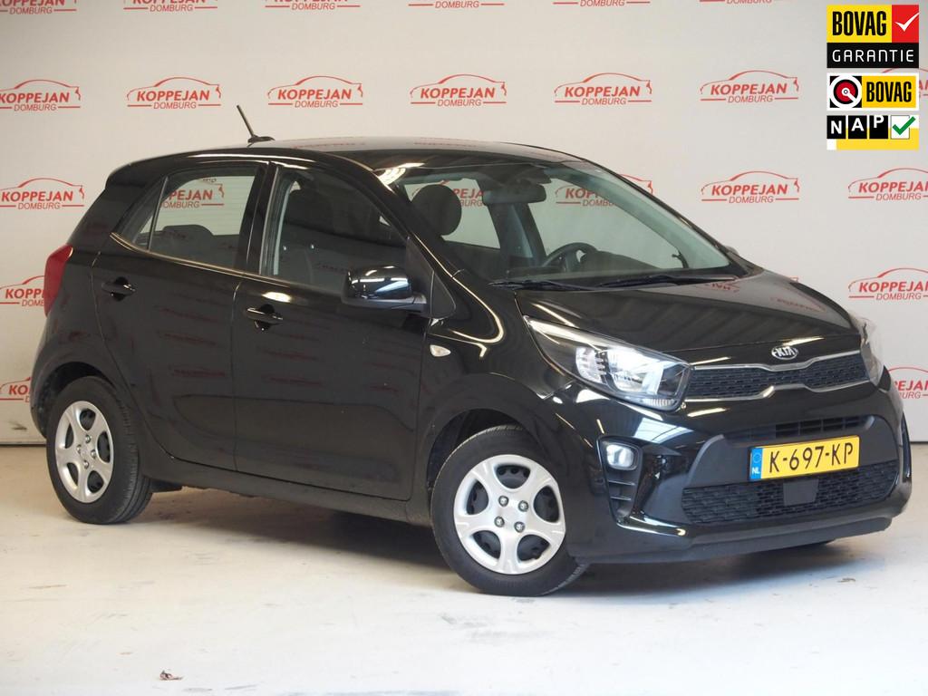 Kia Picanto 1.0 DPi ComfortLine NL auto, Airco, cruise,, Stof, Gebruikt, 4 stoelen, Origineel Nederlands