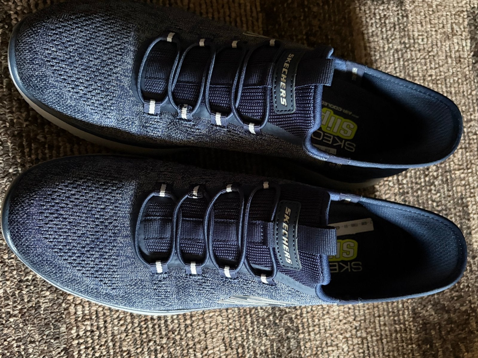 Skechers heren sneakers, maat 43 - comfortabel en stijlvol, Blauw, Ophalen of Verzenden, Sneakers of Gympen, Zo goed als nieuw
