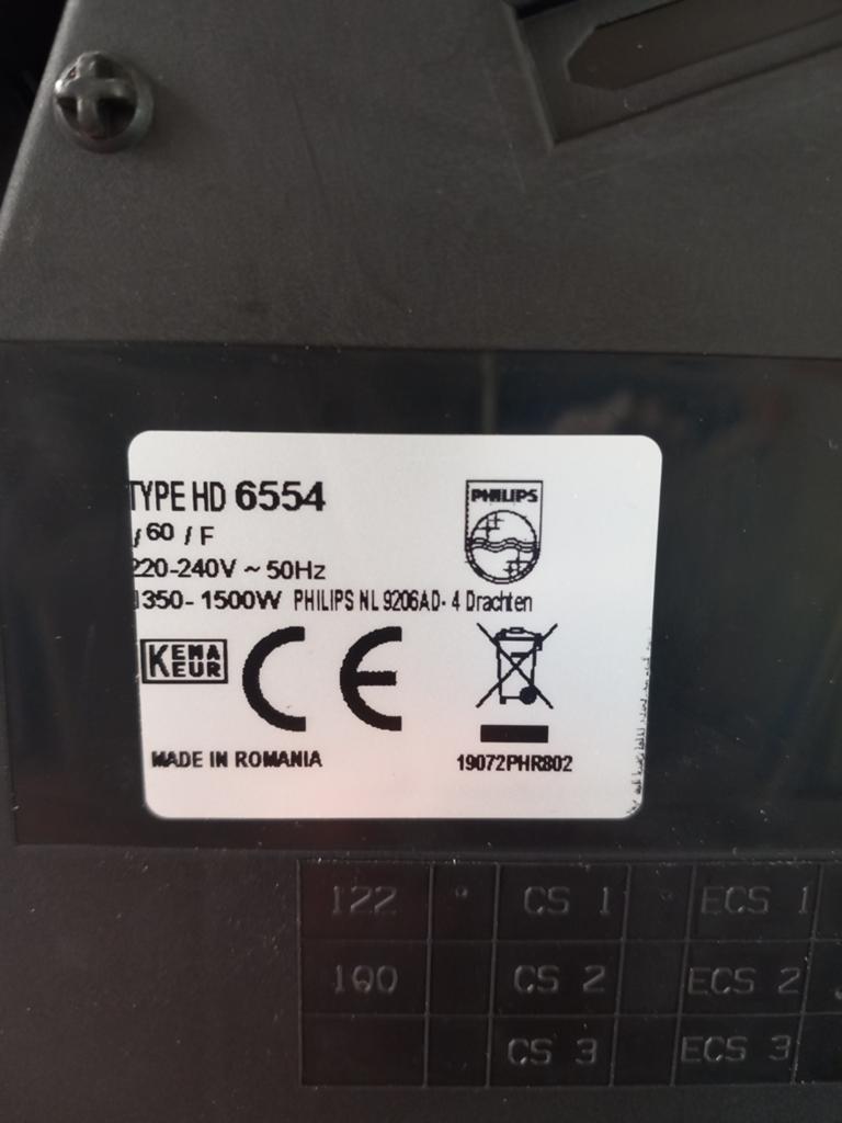 Senseo HD 6544 met 2 padhouders zwart, Witgoed en Apparatuur, Koffiezetapparaten, Gebruikt, Koffiemachine, Ophalen of Verzenden