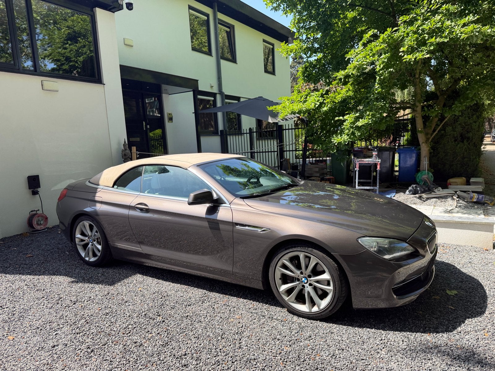 BMW 6-Serie 640I Cabrio 3.0 235KW Aut8 2011 Bruin, Achterwielaandrijving, Origineel Nederlands, Particulier, 111 €/maand