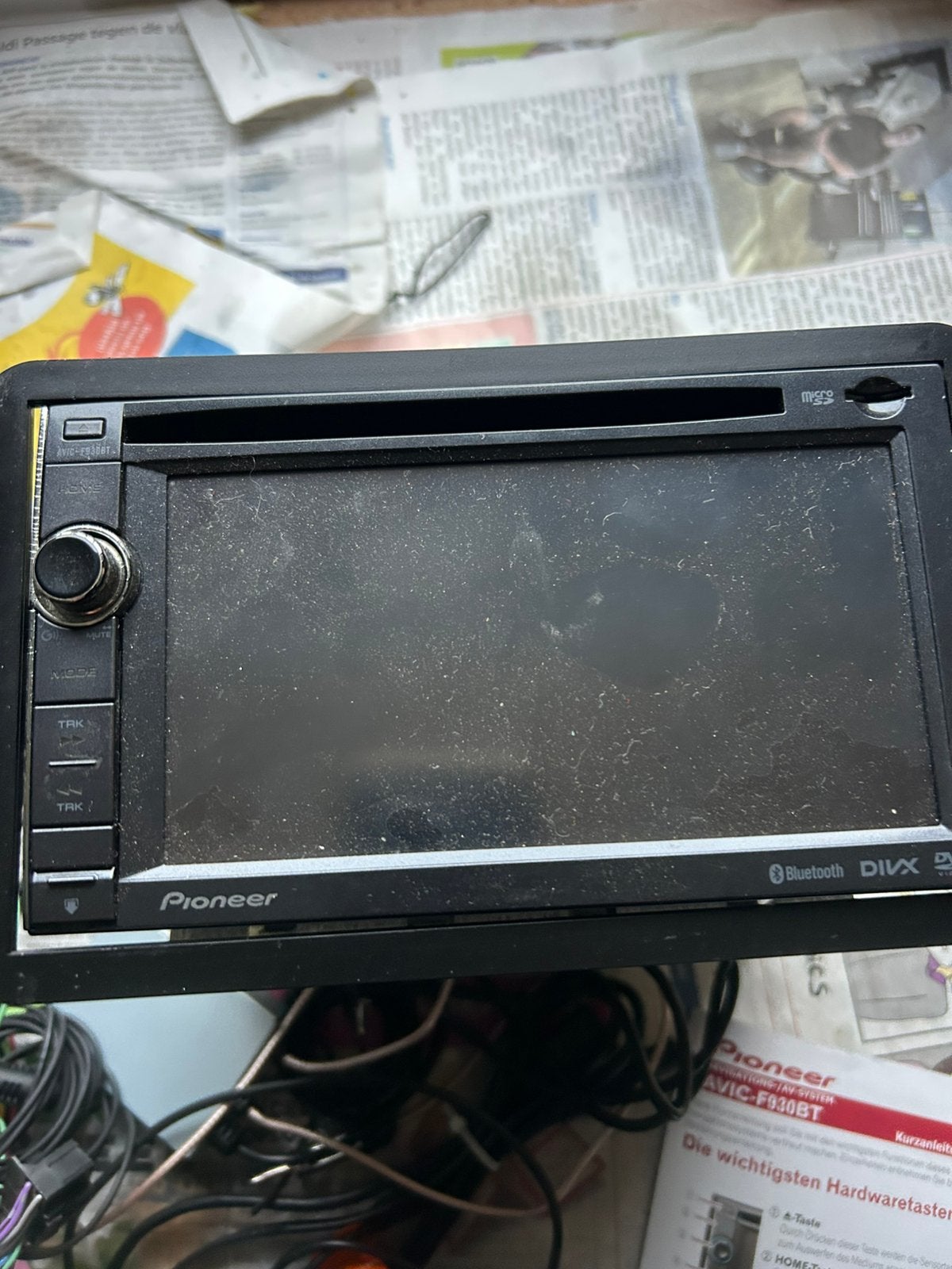 Pioneer Avic f930bt autoradio/ navigatiesysteem, Ophalen of Verzenden, Gebruikt