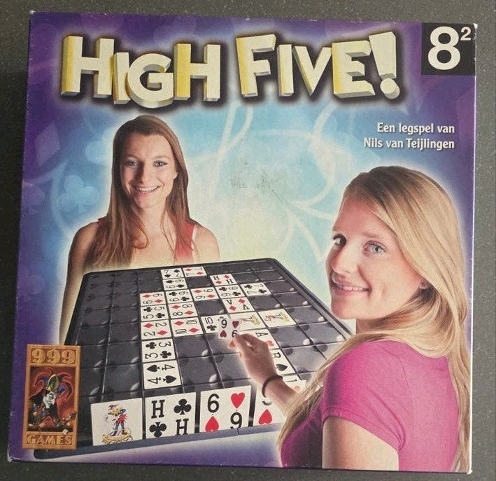 High Five! 8² - Spannend legspel voor 2-4 spelers, Een of twee spelers, Ophalen of Verzenden, Gebruikt, 999 Games