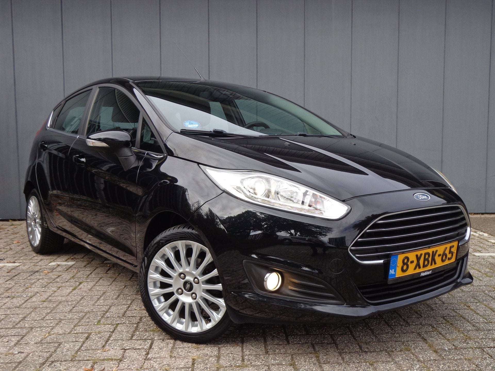 Ford Fiesta 1.0 EcoBoost Titanium Top Staat,1EigDealer Ondrh, Auto's, Voorwielaandrijving, 101 pk, Alcantara, Origineel Nederlands