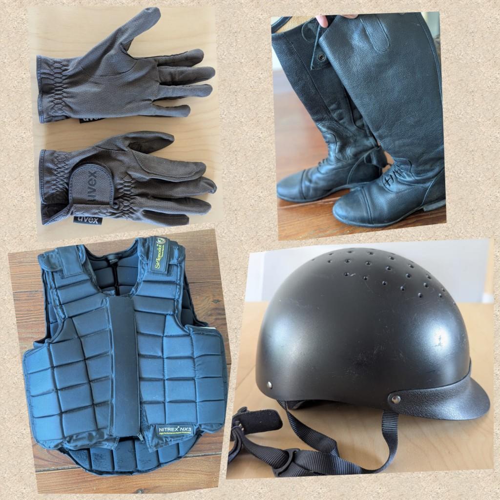 Paardrij set voor kinderen, Ophalen, Gebruikt, Kinderen, Overige soorten