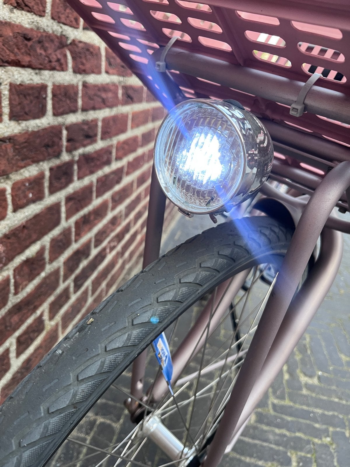 Foto 7 van Cortina U4 Transportfiets 26” - Roze