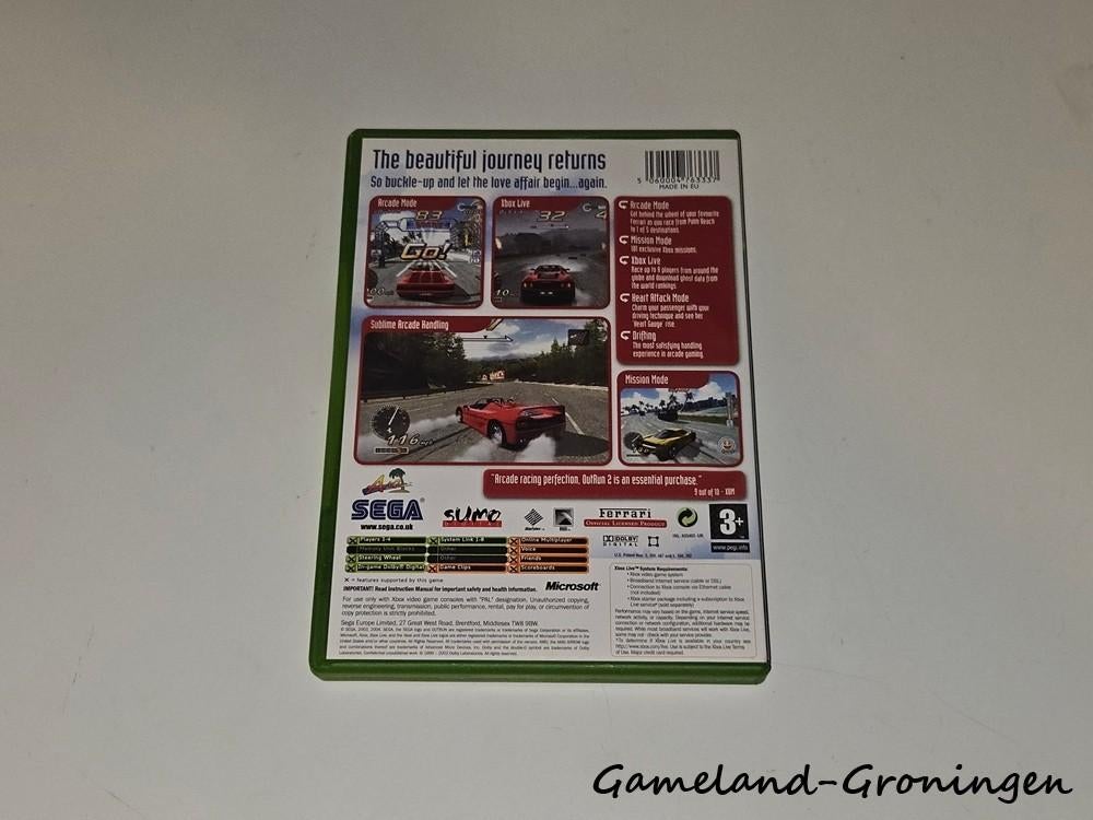 Outrun 2 met Music CD (Xbox), Spelcomputers en Games, Gebruikt, -, -, 1 speler