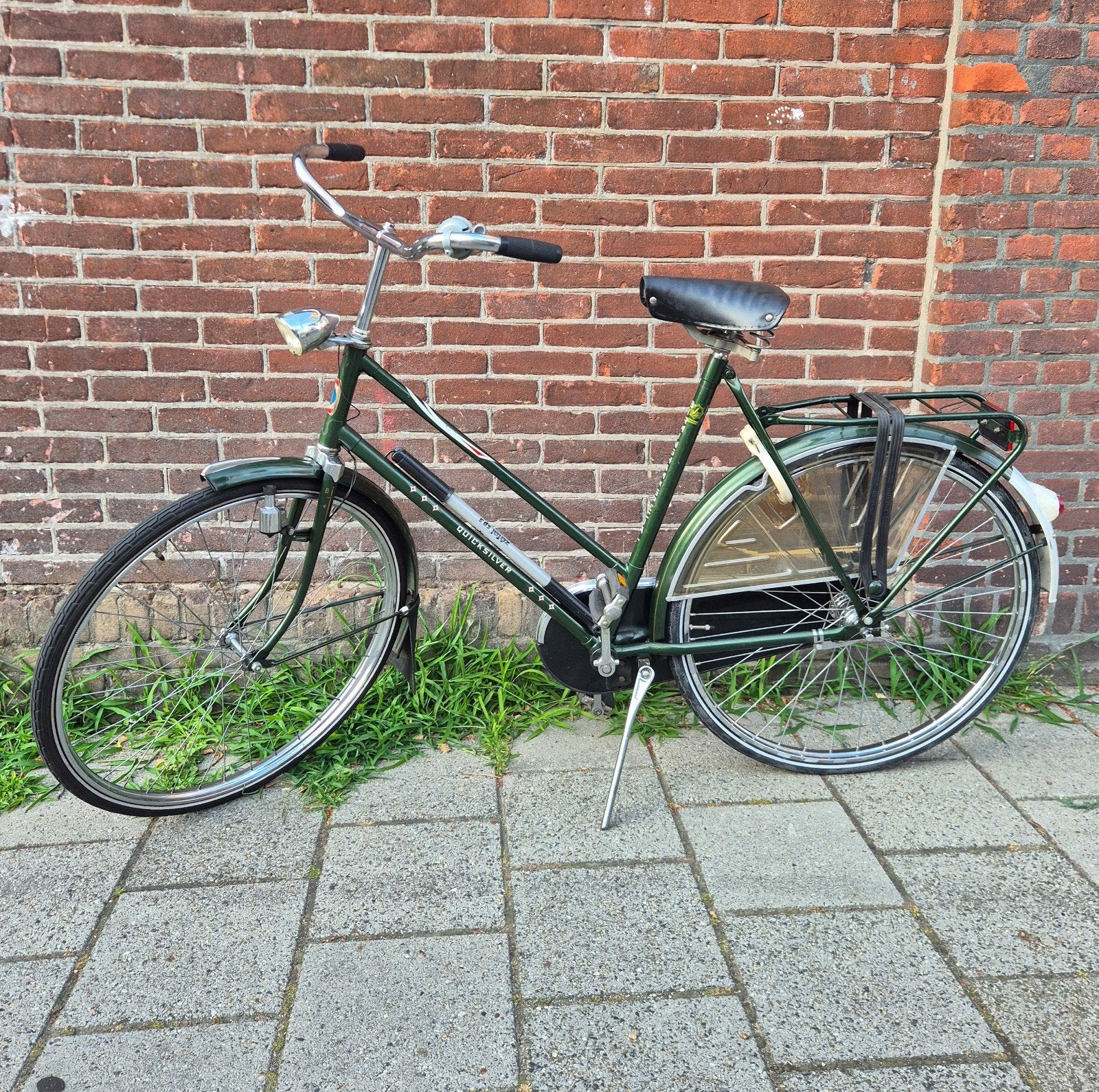 Quiksilver fiets, Ophalen