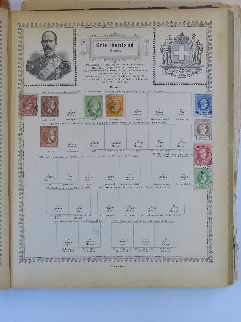 WERELD OUD VERVALLEN ALBUM met zegels - (E796) - 3/3 -, Ophalen of Verzenden, Buitenland
