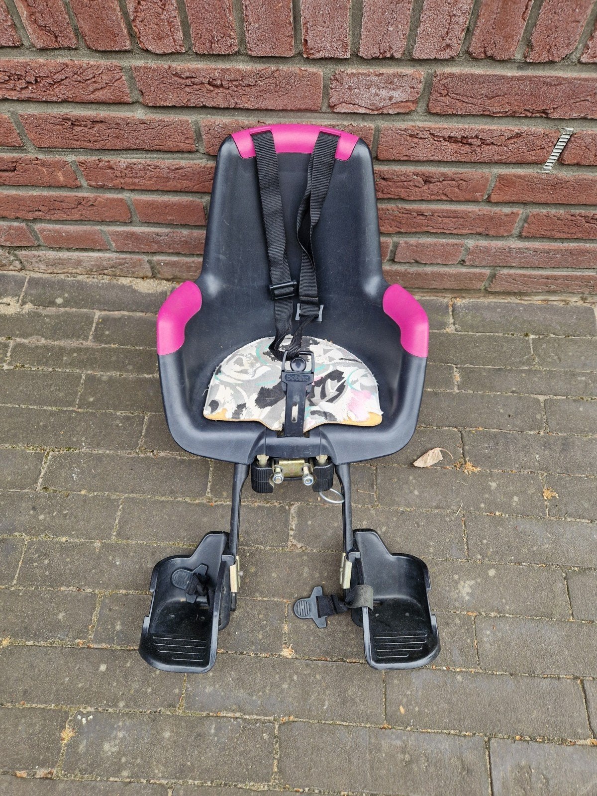 Bobike voorzitje compleet met stuurmontage, Voorzitje, Ophalen of Verzenden, Bobike, Gebruikt