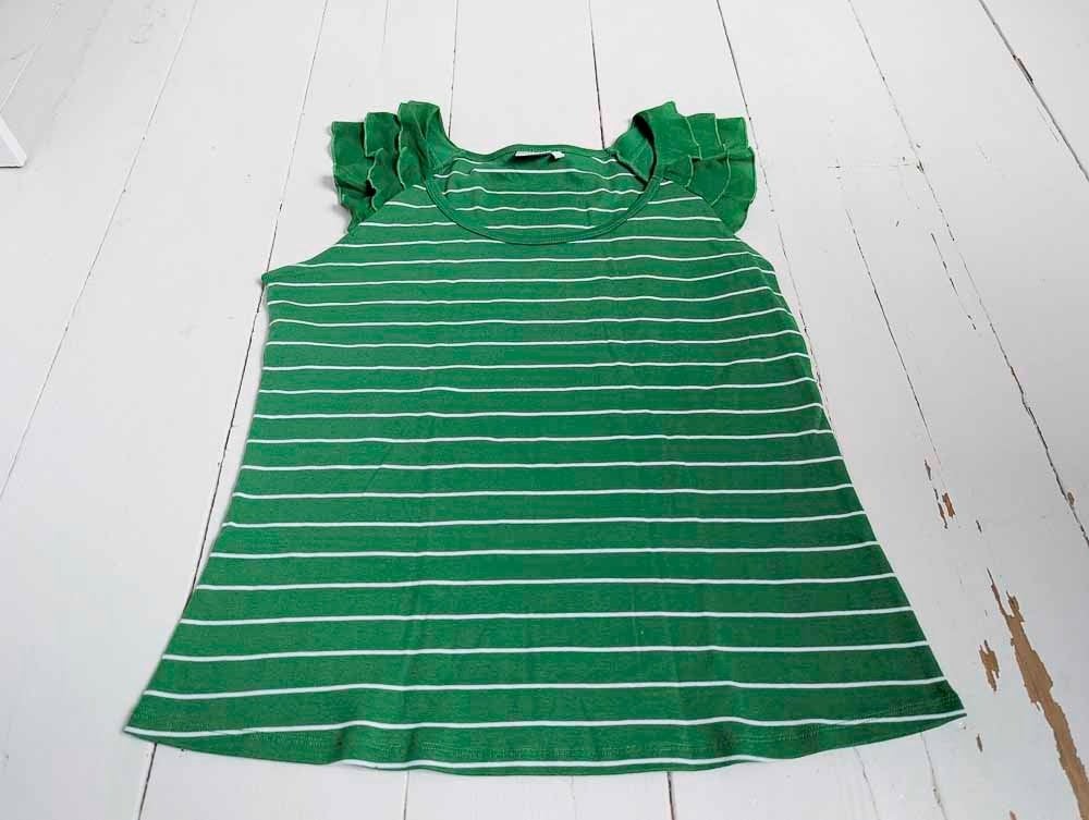 Groen gestreept t-shirt van Green Ice, Kleding | Dames, Maat 46/48 (XL) of groter, Ophalen of Verzenden, Zo goed als nieuw, Korte mouw