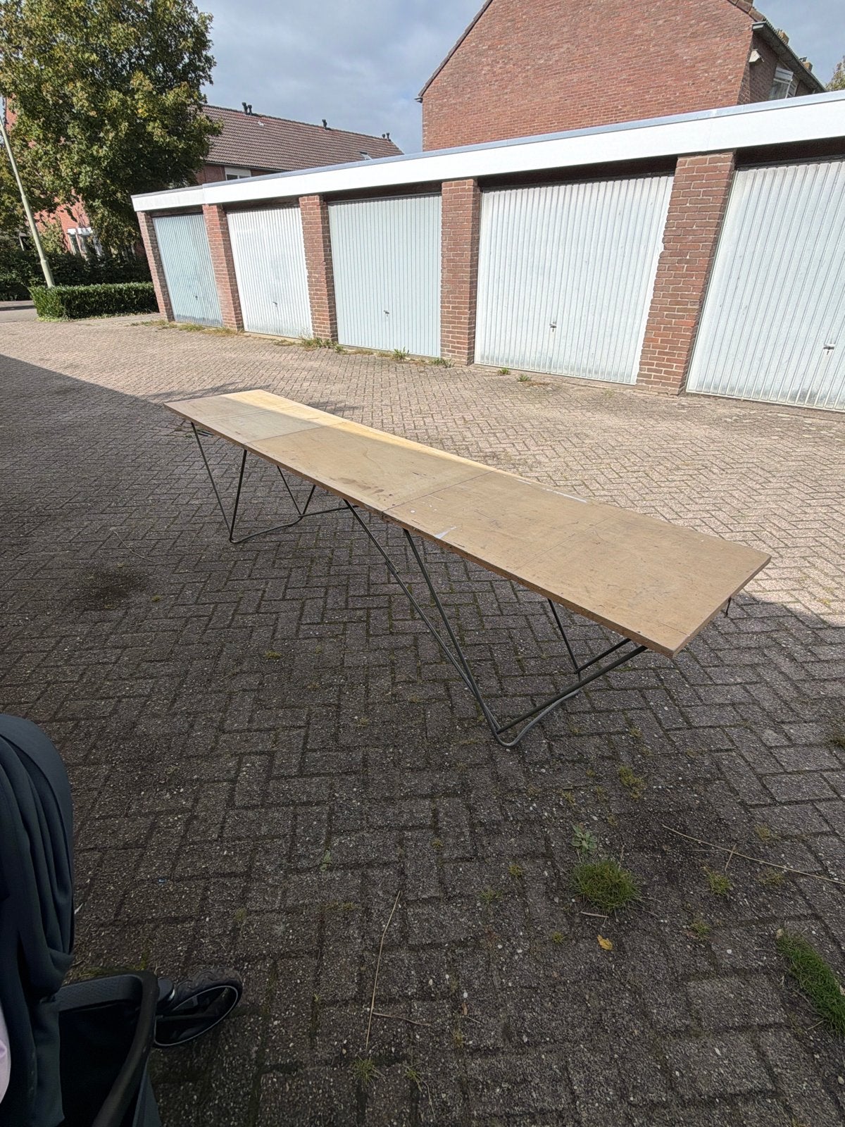 Opvouwbare Behangtafel - 300x60cm, Ophalen, Gebruikt