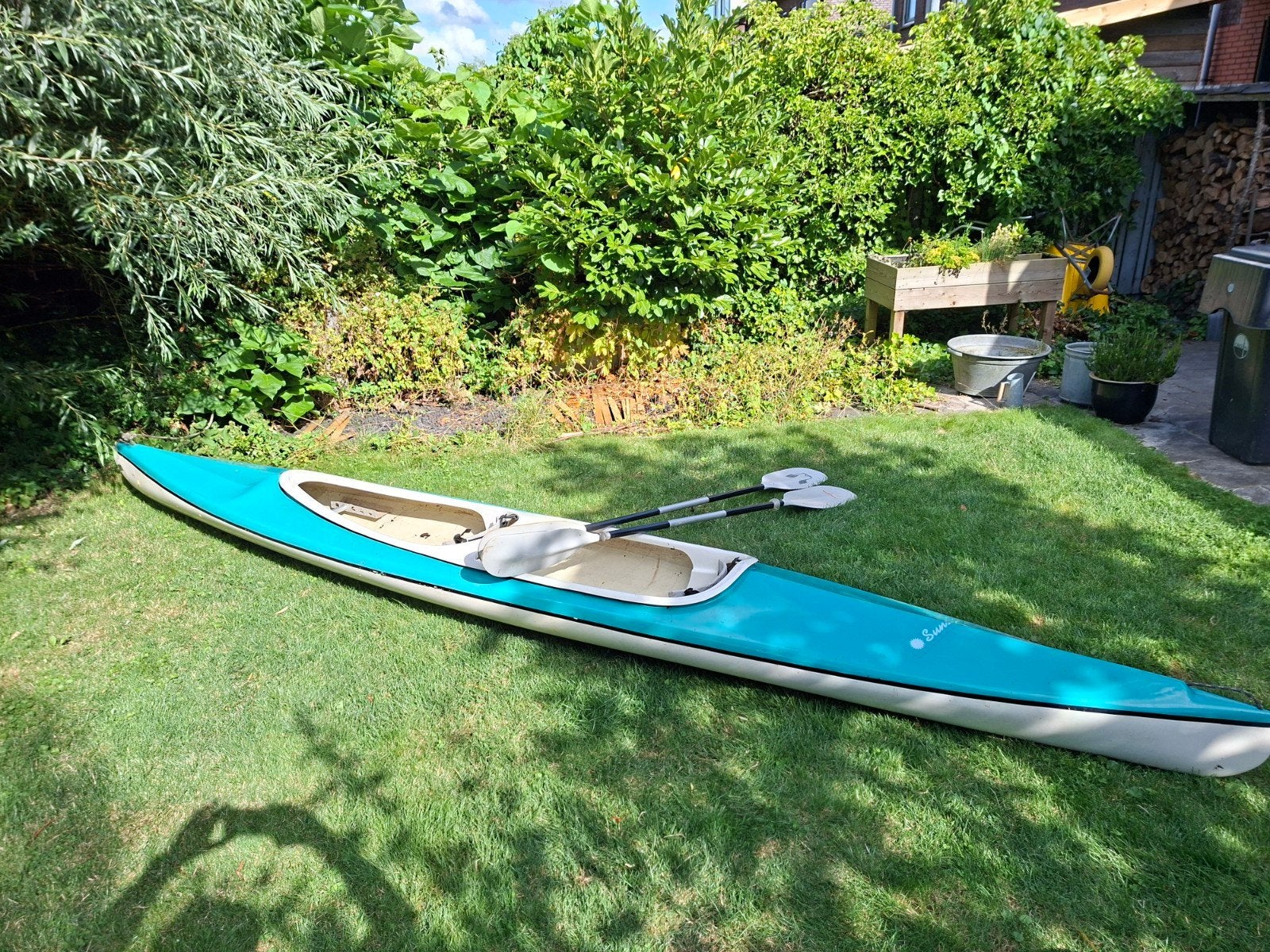 Tweepersoons kano., Watersport en Boten, Ophalen, Gebruikt, Twee personen, Overige typen