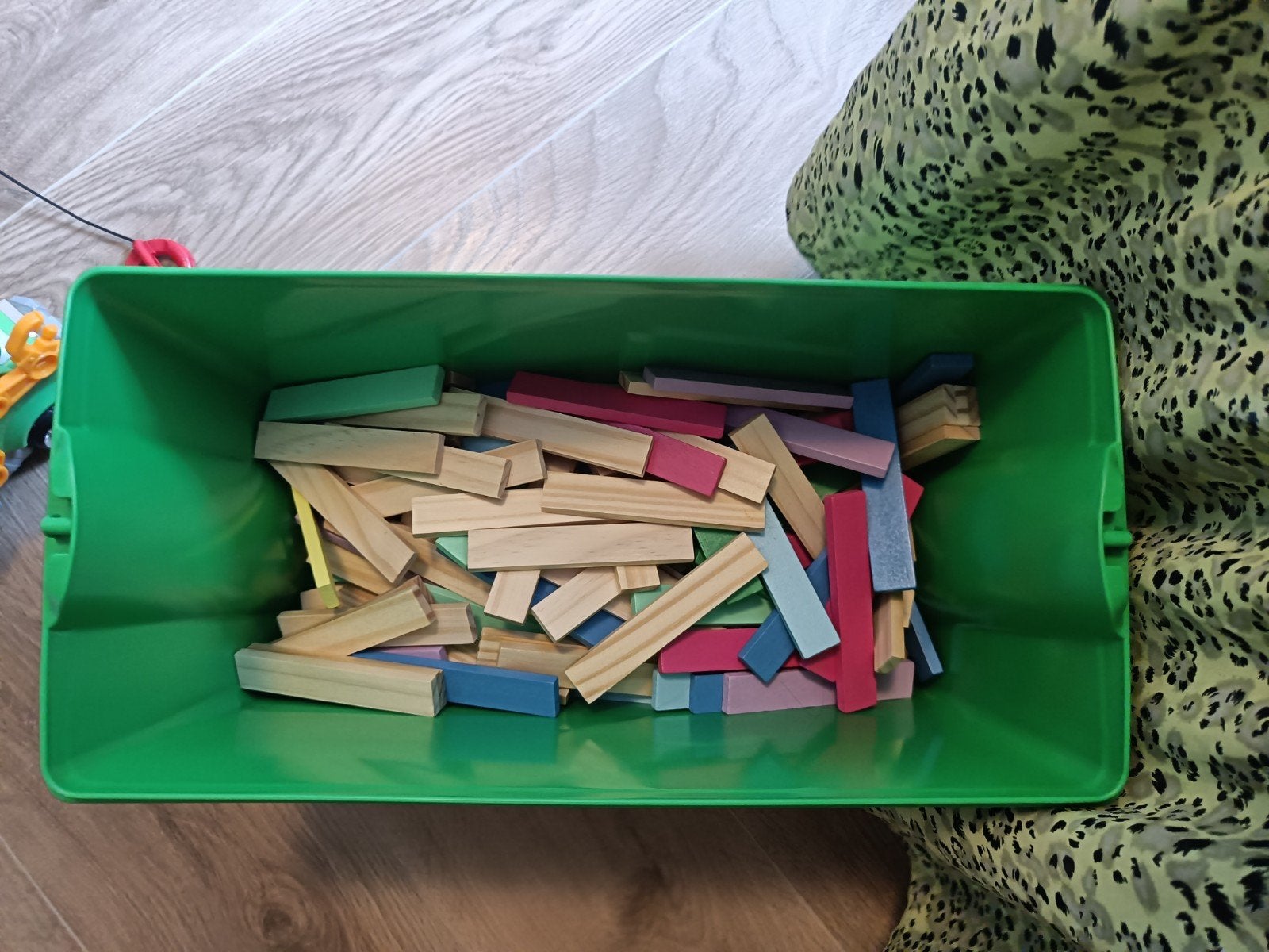 HEMA Platte Bouwblokken - Creatief Speelgoed, Kinderen en Baby's, Speelgoed | Bouwstenen, Ophalen, Zo goed als nieuw, Overige merken