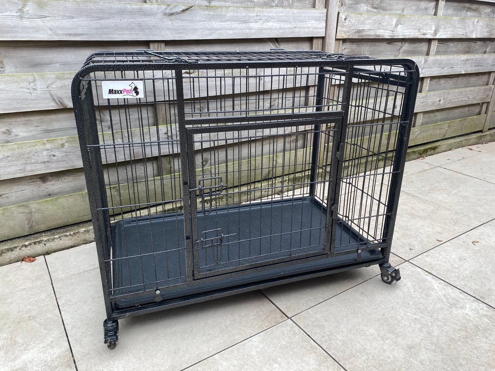 Bench opvouwbaar voor middelgrote hond, Ophalen, Zo goed als nieuw