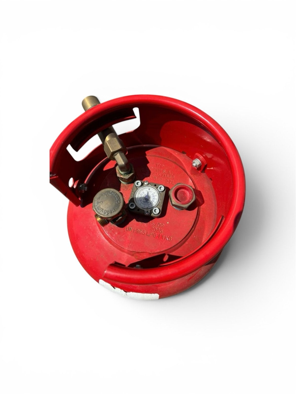 LPG gasfles 11kg met automatische afslag bij 80%, Ophalen of Verzenden, Gebruikt, Handmatig