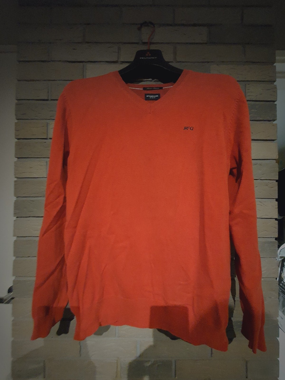 McGregor Iconic Classics V-hals trui oranje maat L, Maat 52/54 (L), McGregor, Oranje, Ophalen of Verzenden