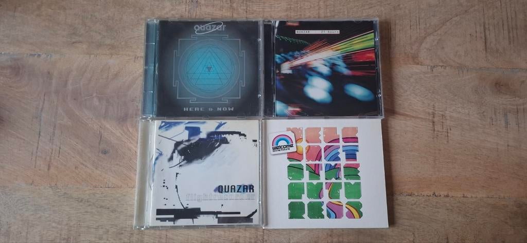 Quazar CD collectie (3x Quazar, 1x Gert van Veen), Ophalen of Verzenden, Gebruikt