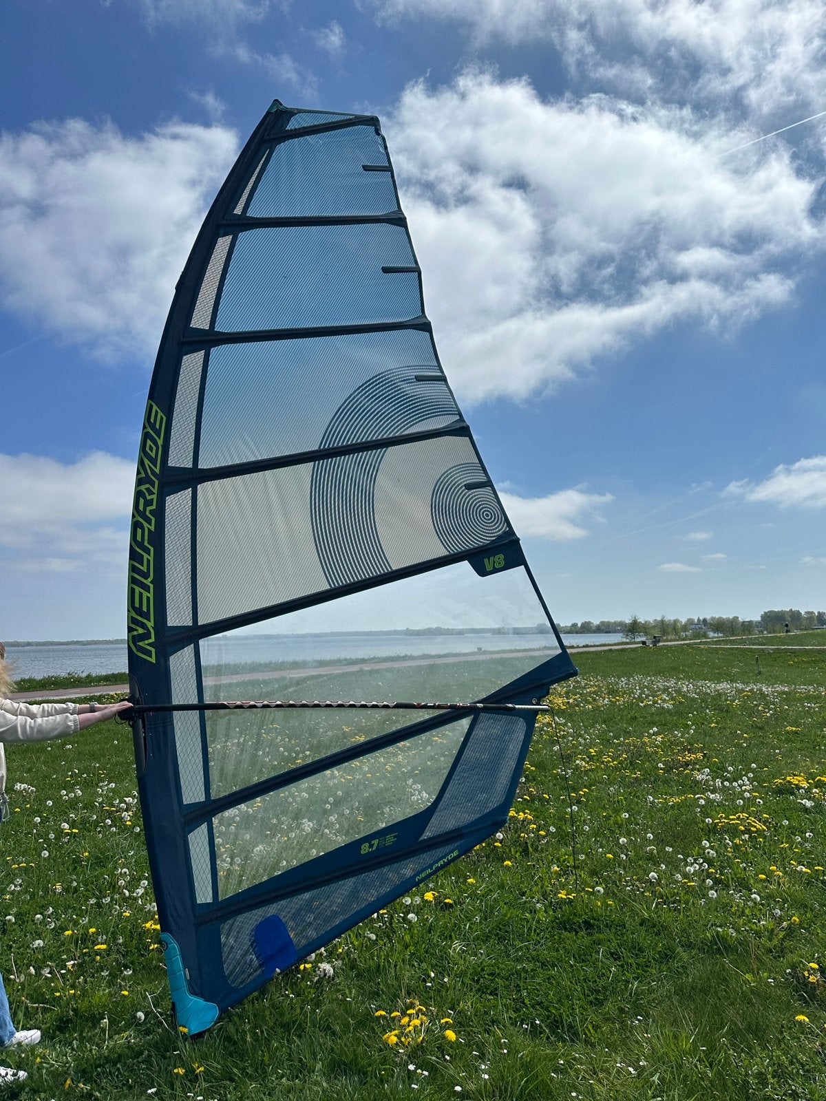 NeilPryde Zeil 8.7 m², Ophalen, Gebruikt, 8 m² of meer, Neilpryde