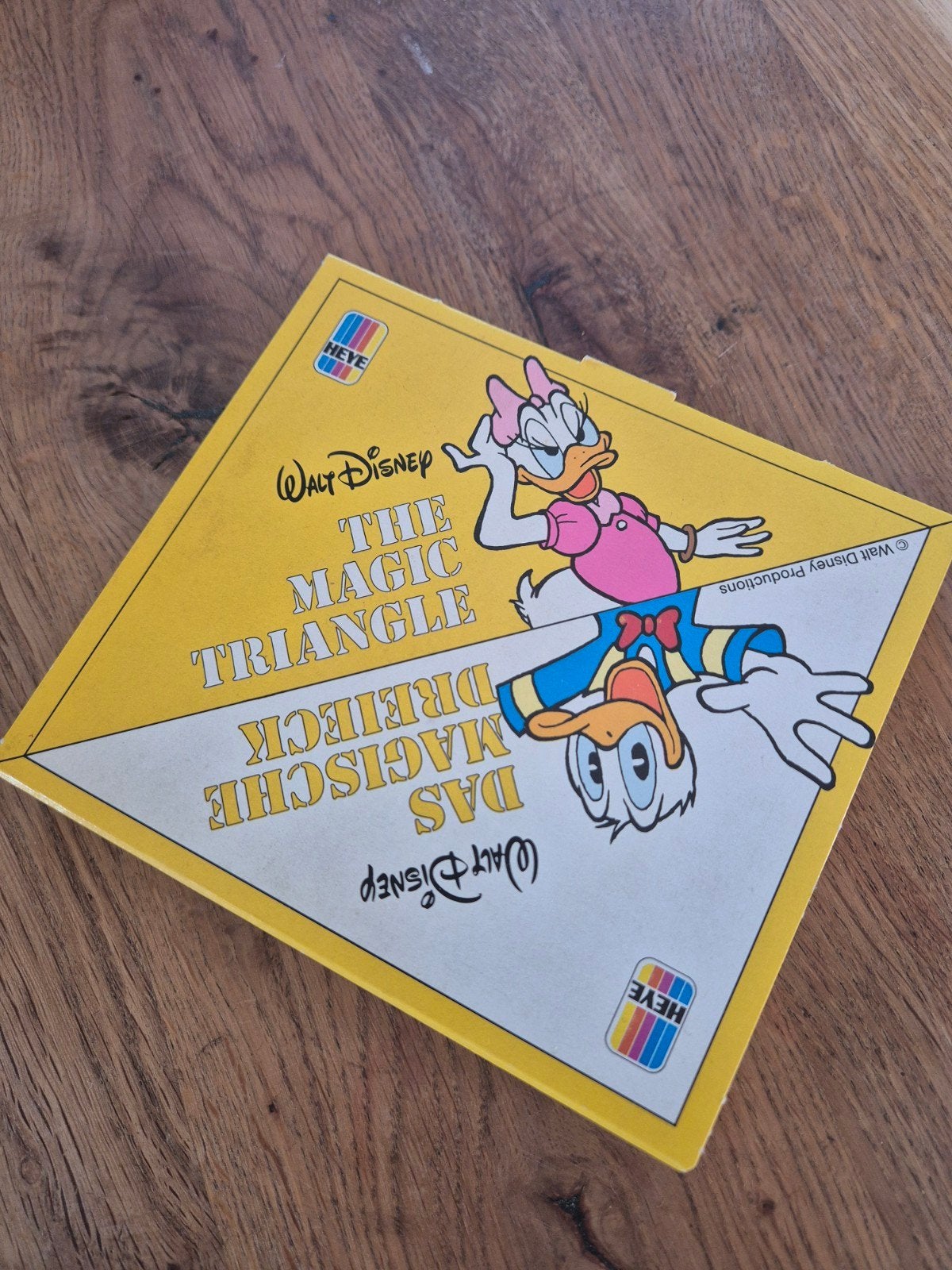 Walt Disney The Magic Triangle Donald Duck puzzel, Ophalen of Verzenden, Gebruikt