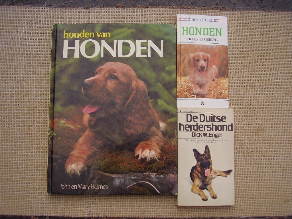 Honden  3 boeken, Verzenden, Zo goed als nieuw, Honden