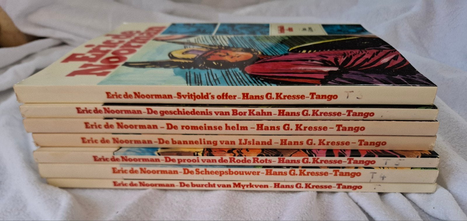 Eric de Noorman - 7 delen - Hans G. Kresse, Meerdere stripboeken, Ophalen of Verzenden, Gelezen, Hans G. Kresse