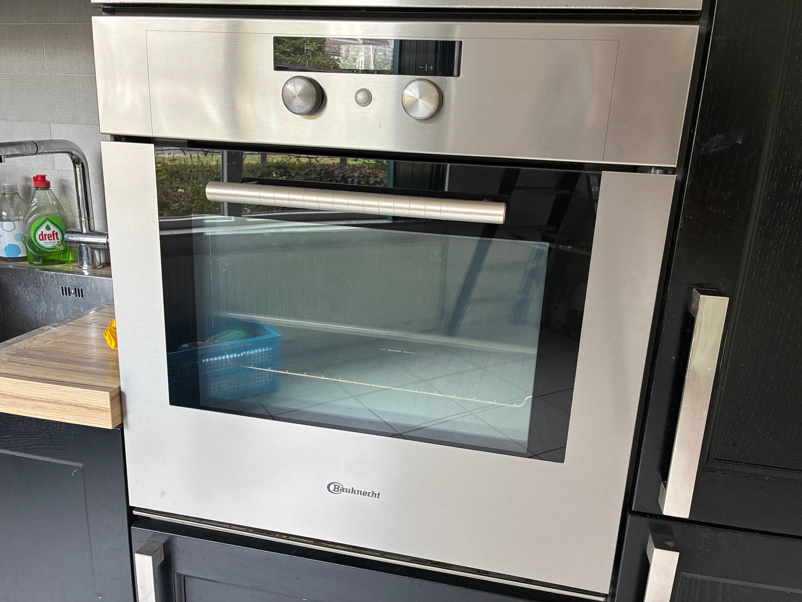 Bauknecht inbouw oven en magnetron, Witgoed en Apparatuur, Ovens, Ophalen, Gebruikt, Inbouw, Bauknecht