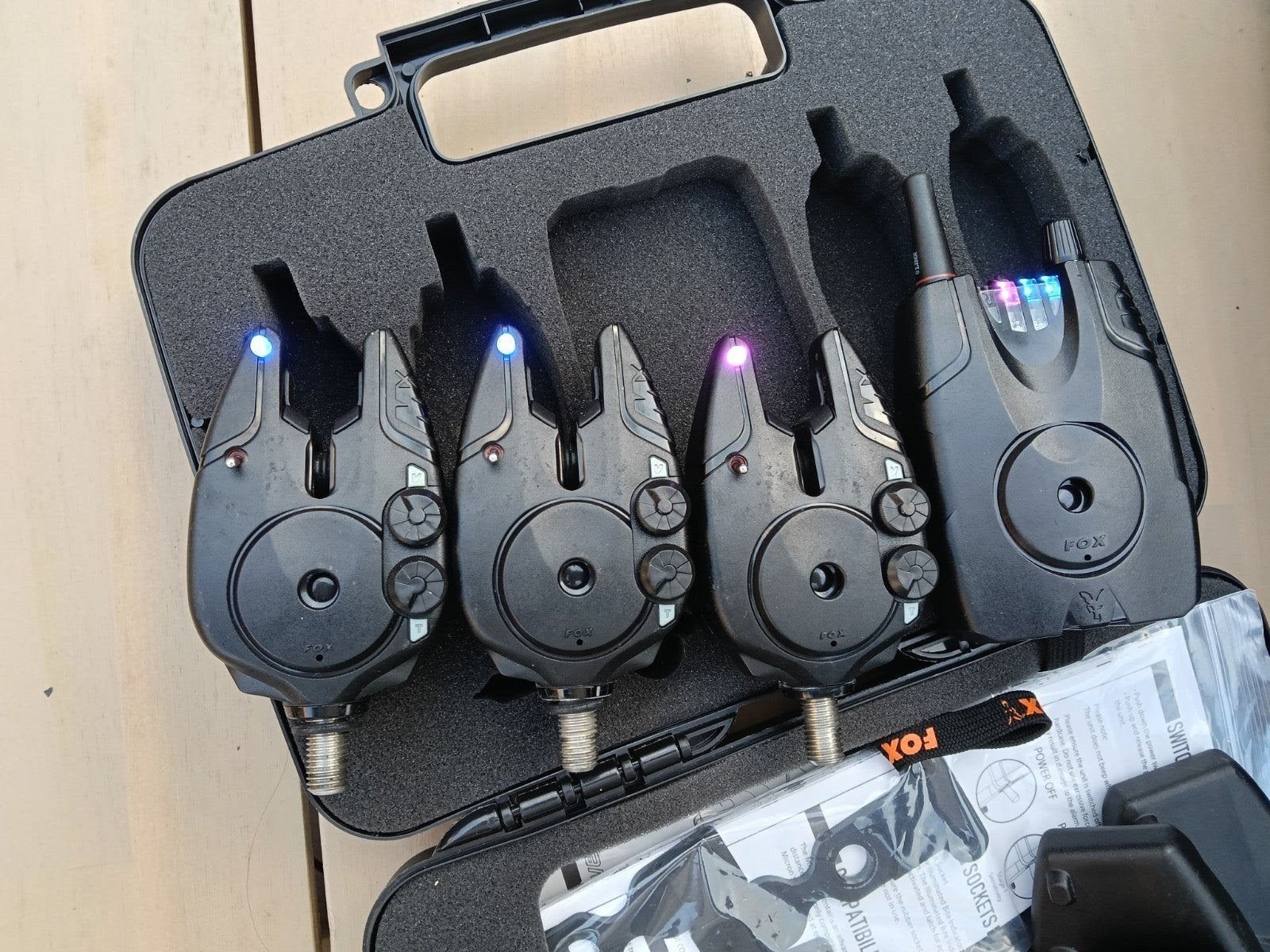 Fox MX 3+1 draadloze set ( evt Prologic K1 & Sonik Xtractor), Ophalen of Verzenden, Zo goed als nieuw, Overige typen