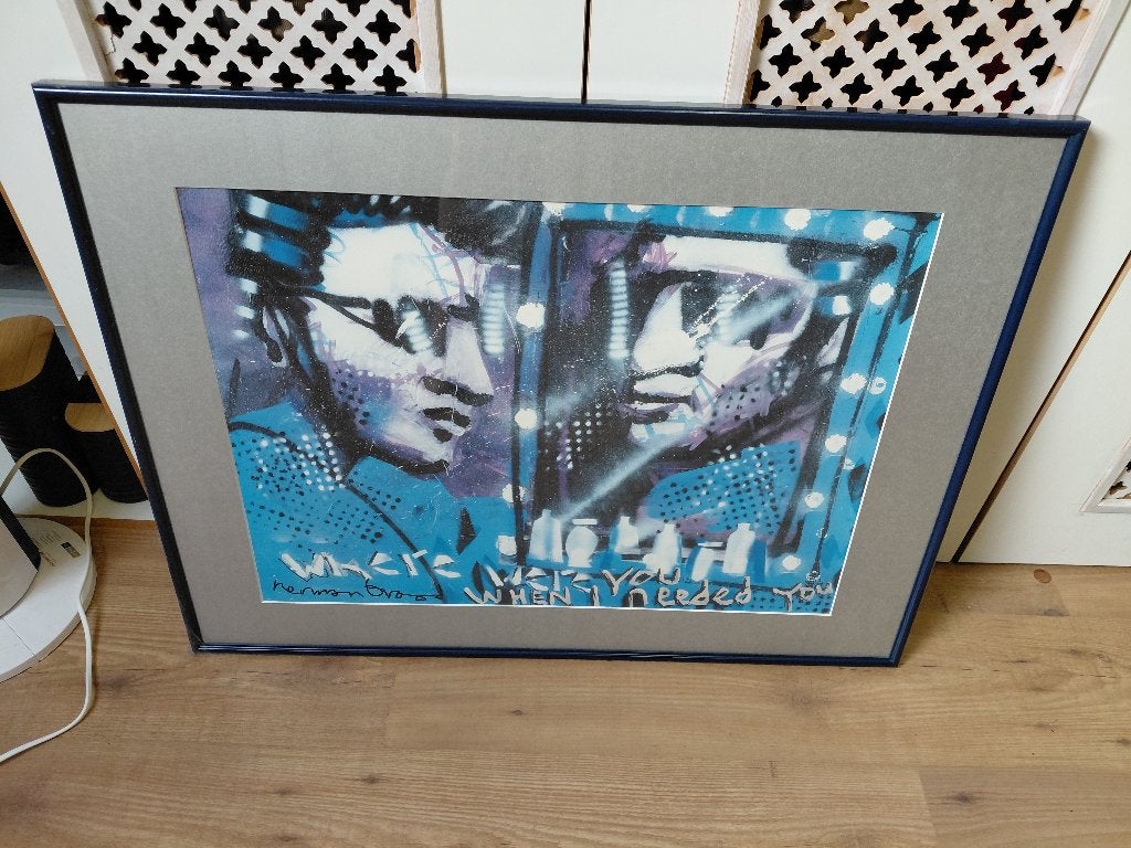 Herman.brood prent, Antiek en Kunst, Figuren, Papier/karton, Ophalen of Verzenden, Print