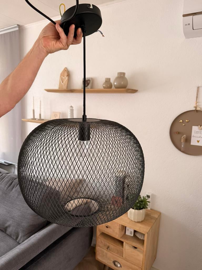 Hanglamp van Karwei, Ophalen, Zo goed als nieuw, Metaal, Minder dan 50 cm