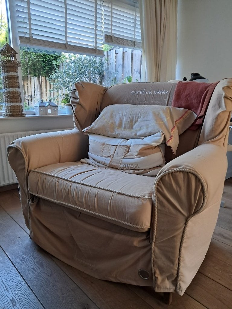 Fauteuil riviera maison, Ophalen, Gebruikt, Minder dan 75 cm, 100 tot 125 cm
